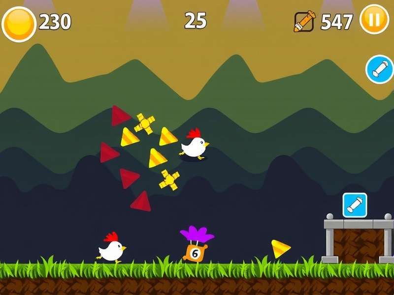 Chicken Delight Sprint Gameplay Screenshot